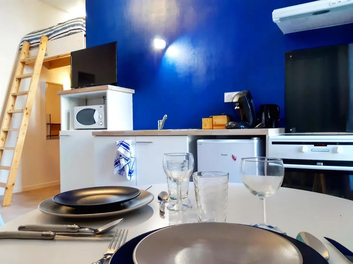 Le Galet Bleu - Hypercentre - Studio Mezzanine Apartment Saint-Brieuc